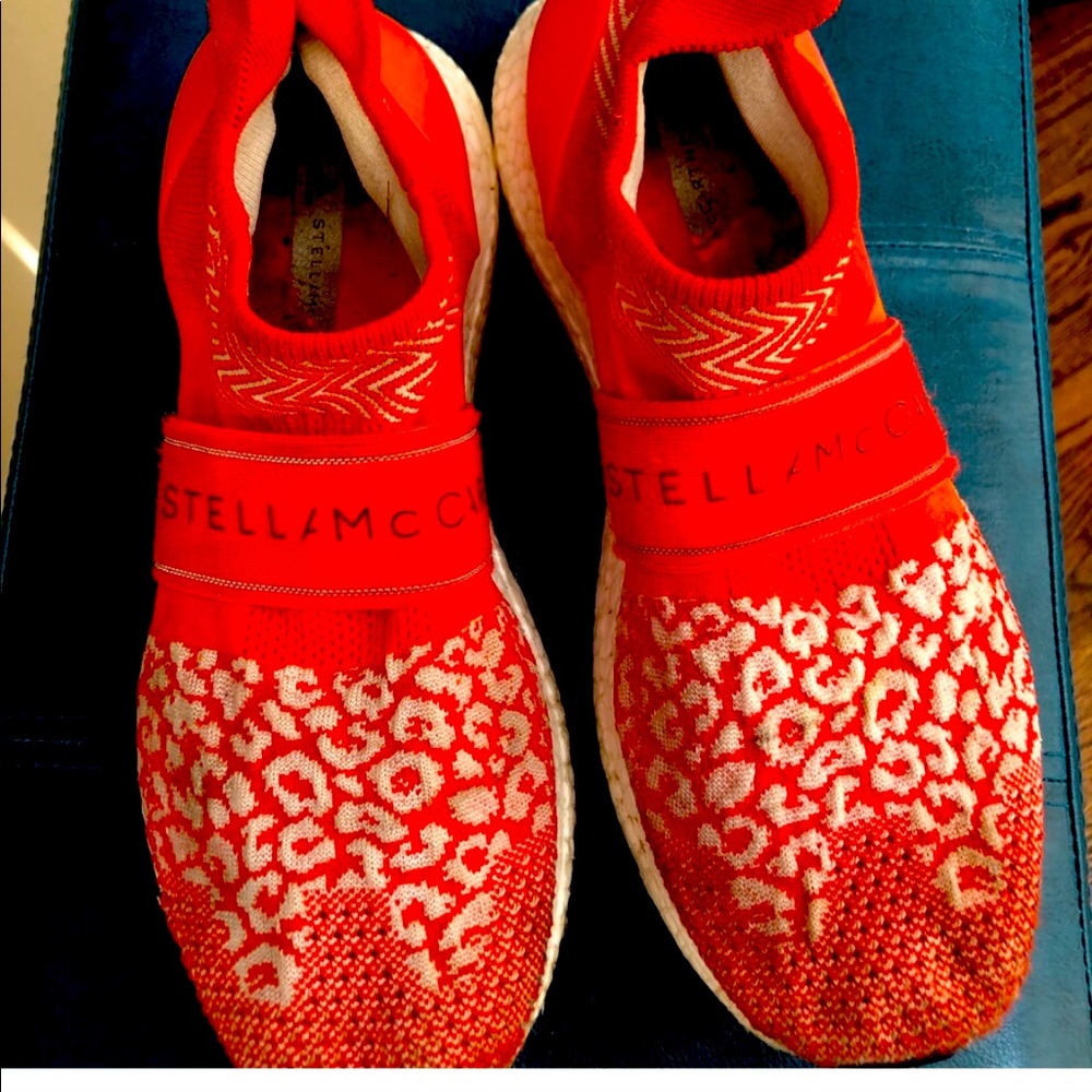 Leopard Stella McCartney x Adidas shoes